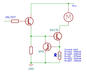 Current Limiting with NPN