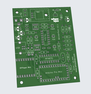 Retrophone pcb