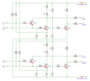 Dual XOR Schematics
