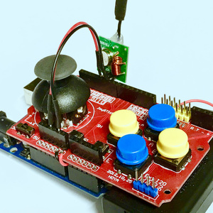 Joystick Shield transmitter 315MHz