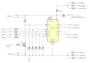 Schematics-DRV8833-Board